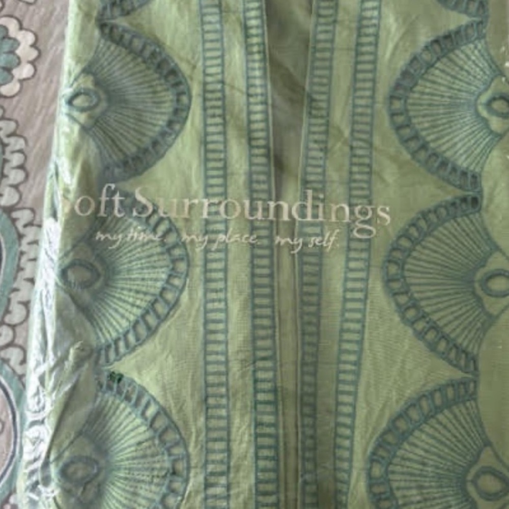 NWT! Soft Surroundings - Ellison Linen Blend Maxi Dress - XL - Picture 7 of 8